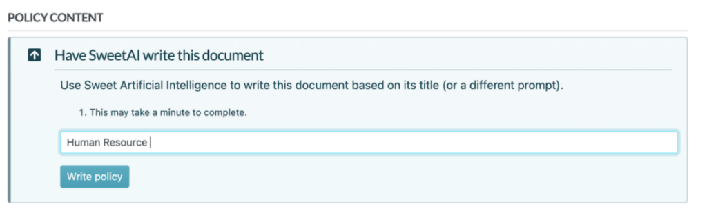 policy management 11