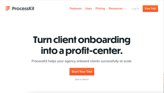 ProcessKit is a software used by companies or agencies to onboard clients at scale.