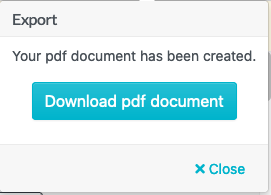 export documents