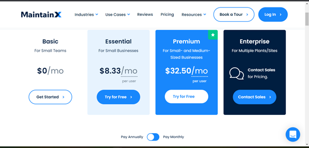 maintainx cost