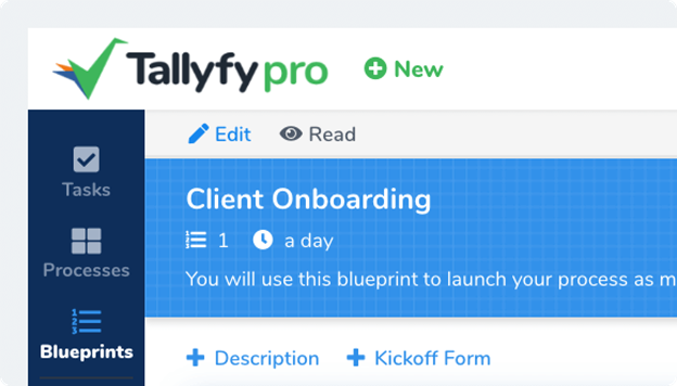 Tallyfy features