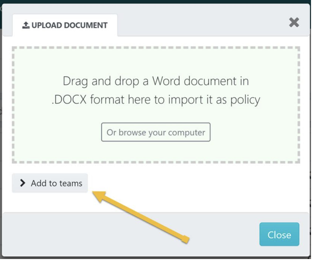import documents in sweetprocess