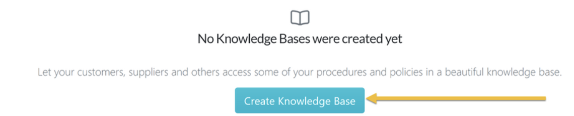 create knowledge base