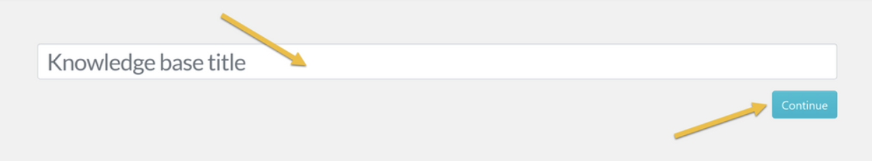 knowledge base title