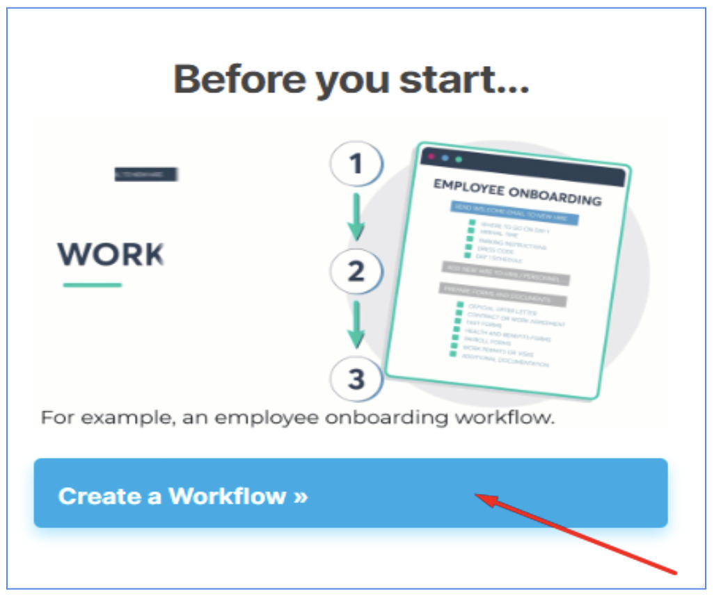 create workflow
