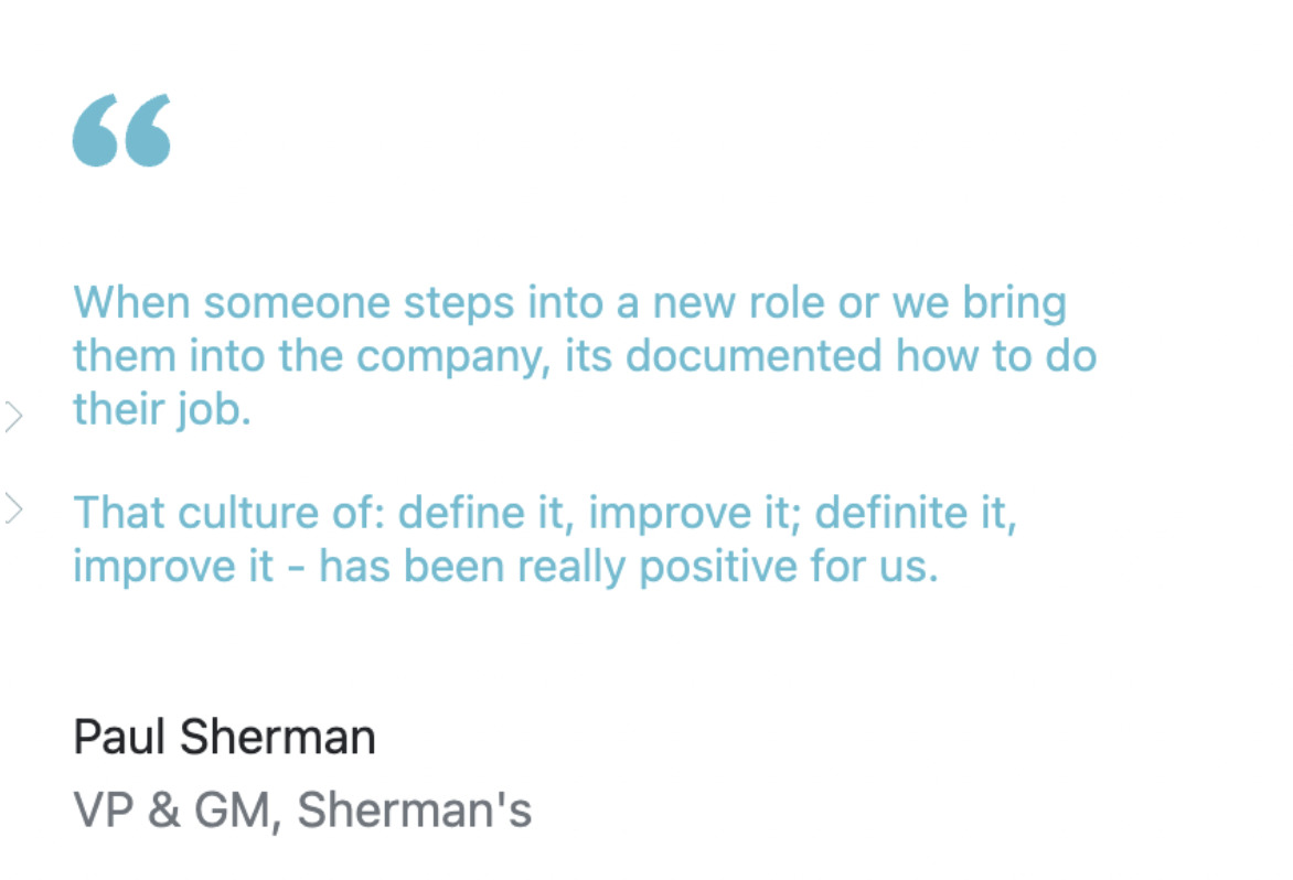 Paul Sherman quote