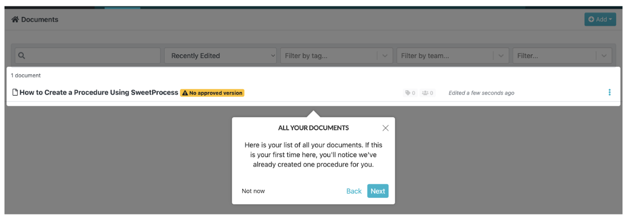 all your documents in one place