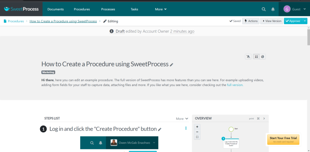 SweetProcess vs. Bloomfire 48