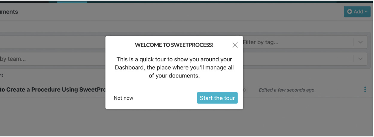 WELCOME TO SWEETPROCESS!