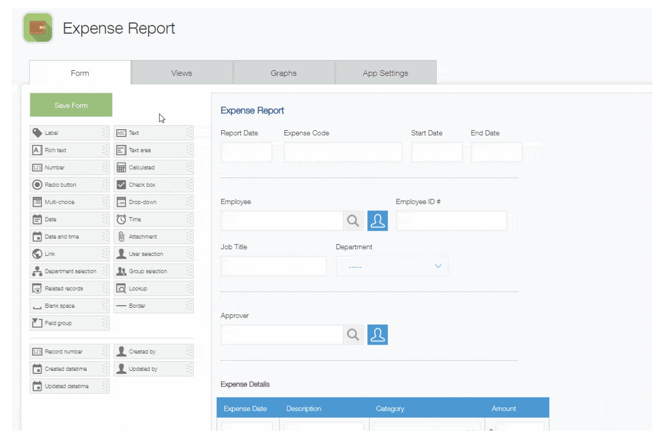 kinton expense report