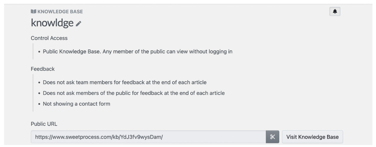 How to Create a Knowledge Base Using SweetProcess