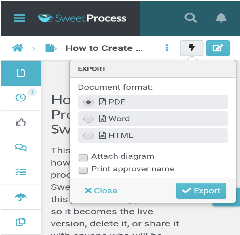 Print Documents for Offline Viewing