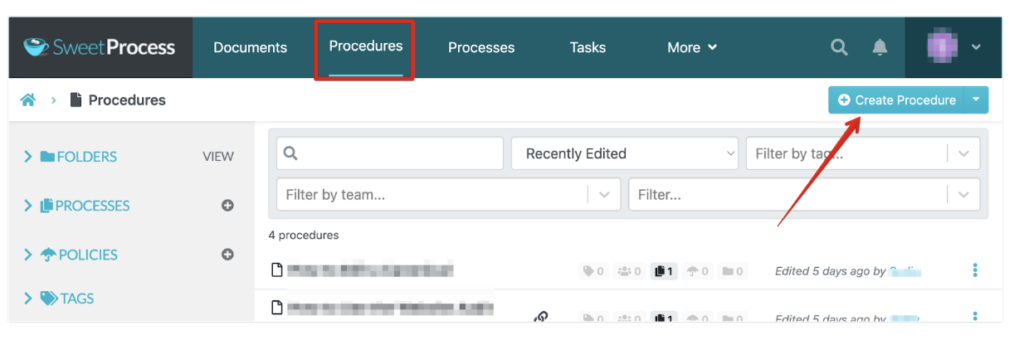 Scribe Vs SweetProcess: Which Tool Best Documents Policies, Processes, and  Procedures? - SweetProcess