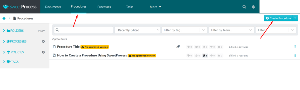 MaintainX vs. SweetProcess features and functionality 2