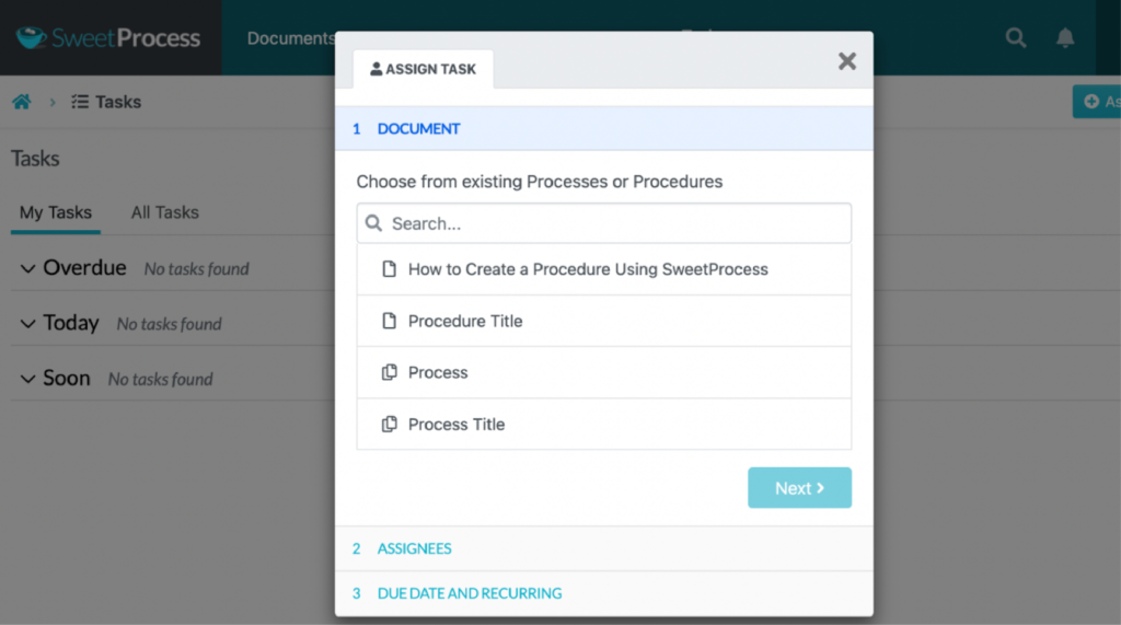 NinjaOne vs. SweetProcess: Usability 6