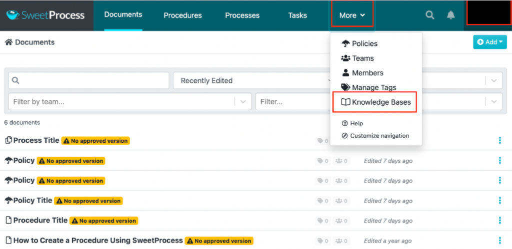 NinjaOne vs. SweetProcess: Usability 8