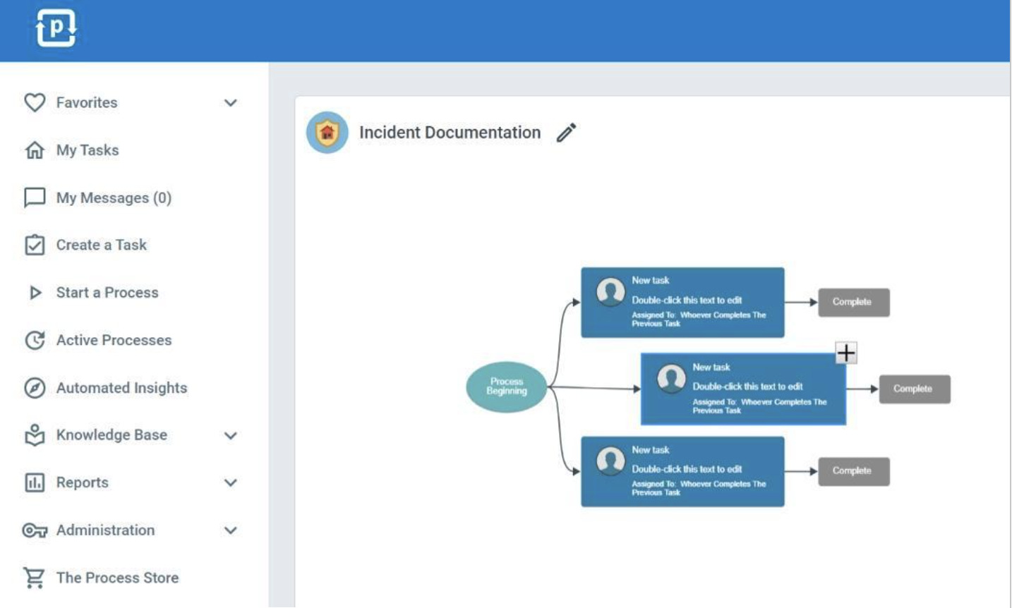 process maps, process fields, automated actions, and see heat maps, or process tables