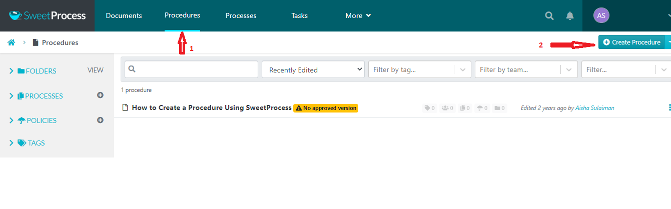 Here’s How to Document SOPs Using SweetProcess