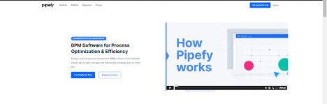 Pipefy Homepage