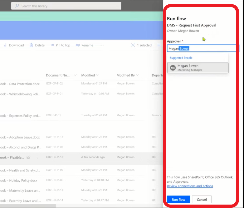 SharePoint vs. SweetProcess 27