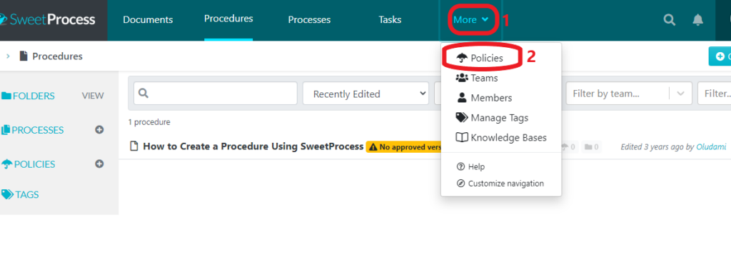 SharePoint vs. SweetProcess 28