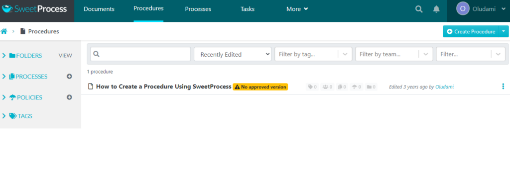 SharePoint vs. SweetProcess 49