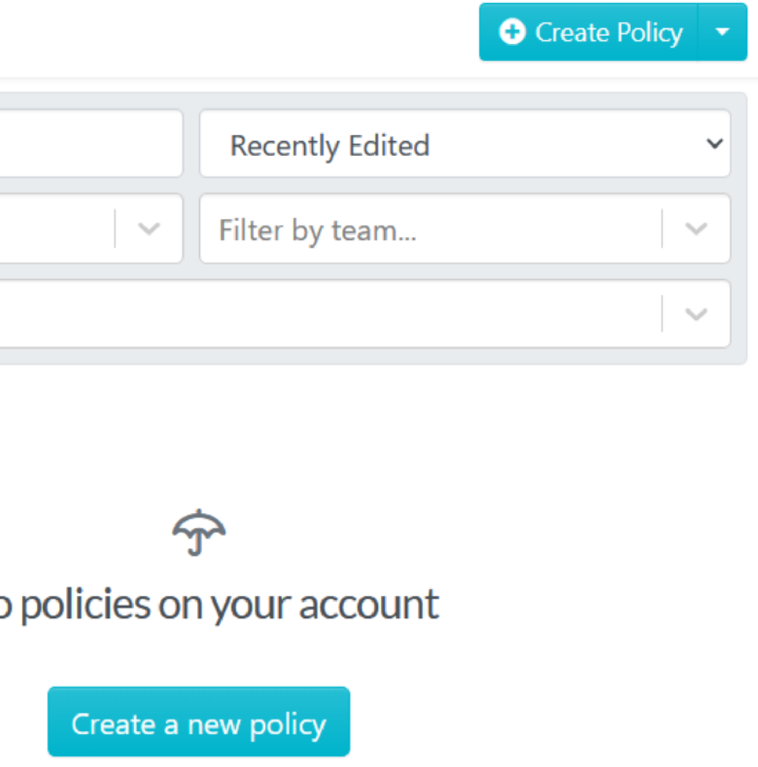 create a new policy