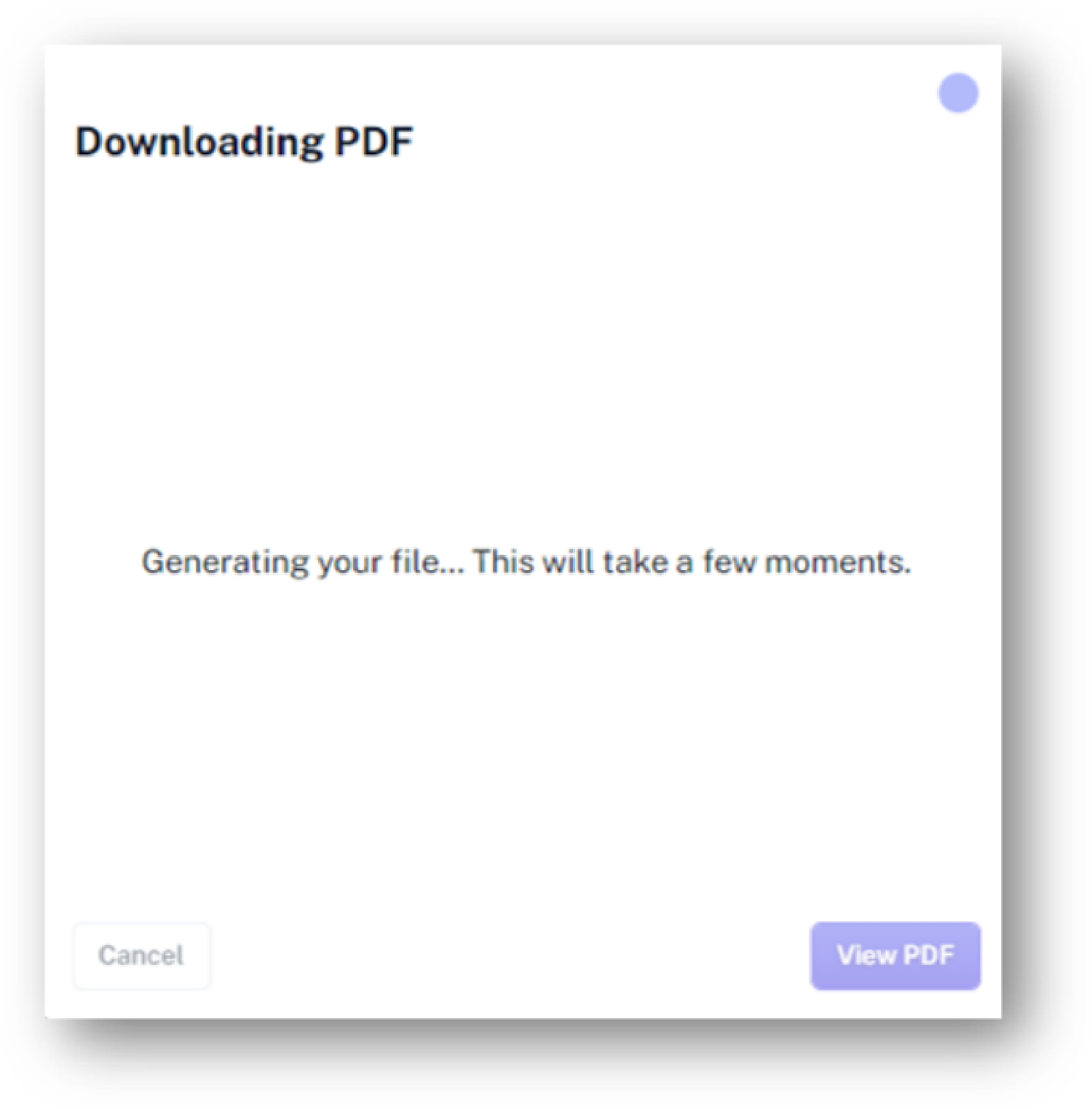 Downloading PDF