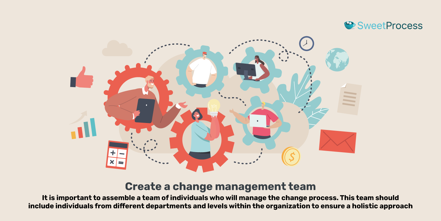Create a change management team