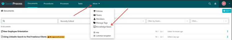 Navigating Knowledge Base