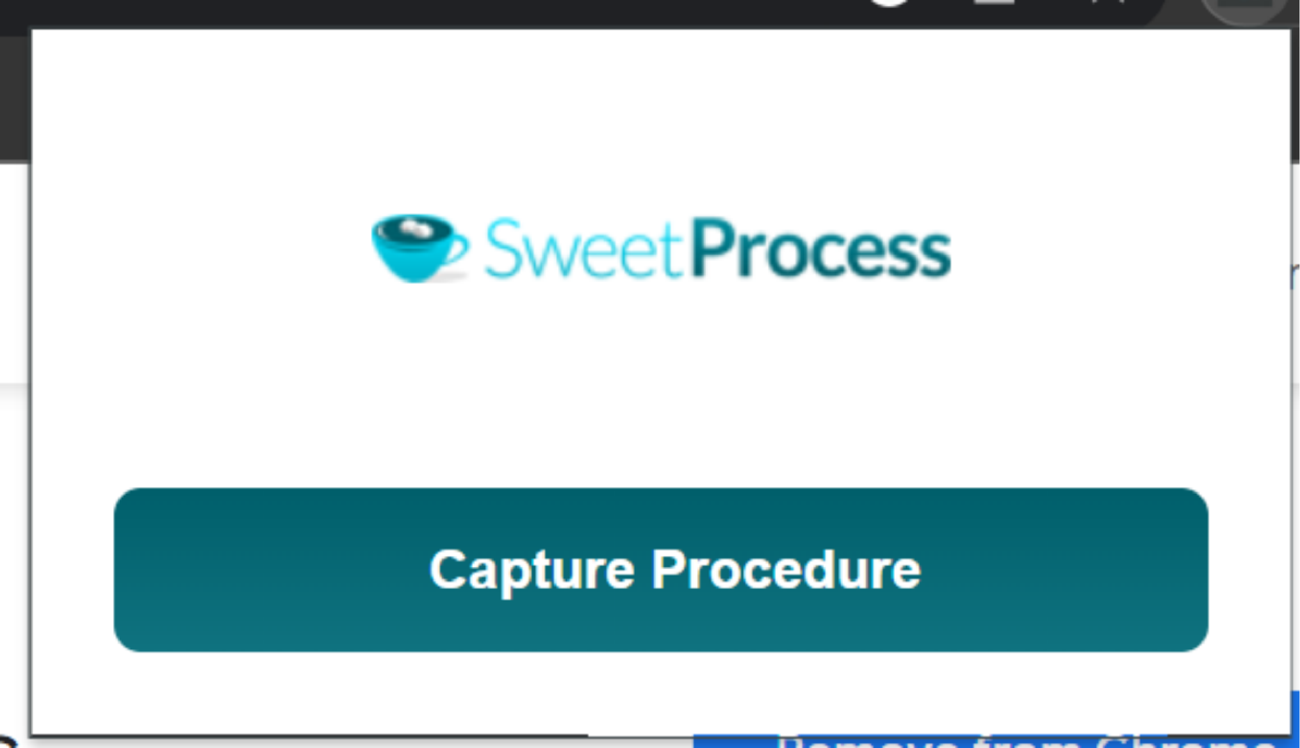 click on “Capture Procedure” to start.