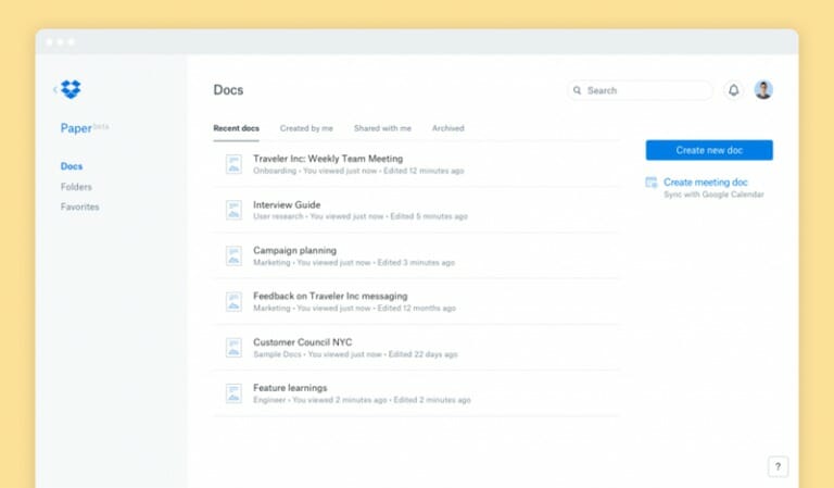 dropbox paper export dropbox paper export