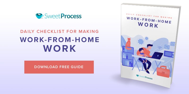 Daily Checklist for Making Work-From-Home Work