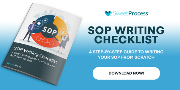 Sop writing checklist