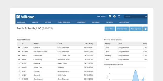 Law Practice Management Software - Bill4Time