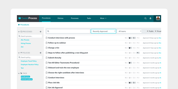 Law Practice Management Software - SweetProcess