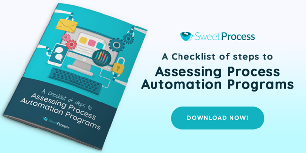 checklist of steps to assessing process automation tools
