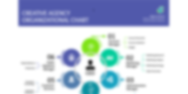 Creative agency flow chart template