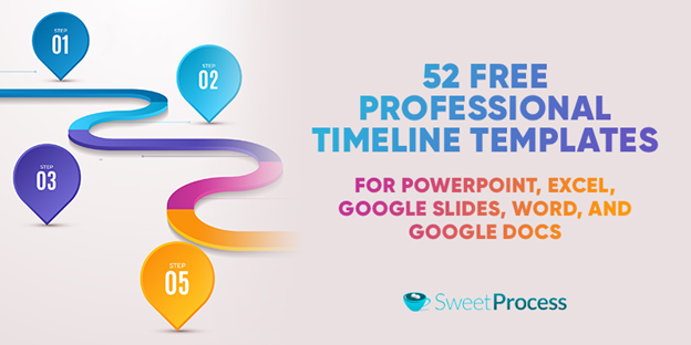 52 Free Professional Timeline Templates For PowerPoint, Excel, Google Slides, Word, and Google Docs