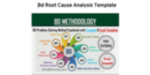 8D root cause analysis template