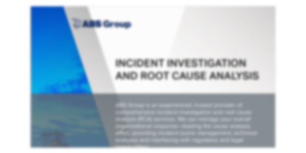 Incident investigation root cause analysis template