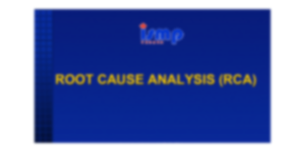 Safety root cause analysis template
