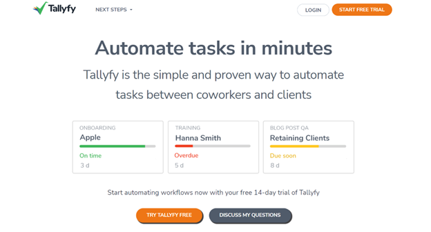 Alternatives to ProcedureFlow - Tallyfy 2