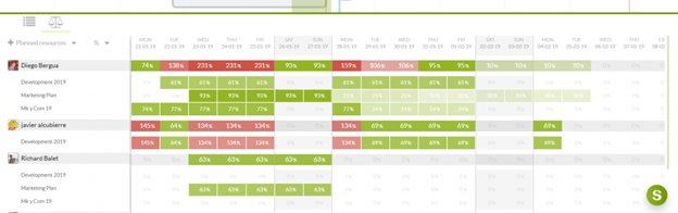 Raci chart Software - Sinnaps