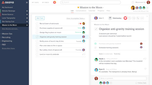 task of management Task Management Software Solutions - Asana