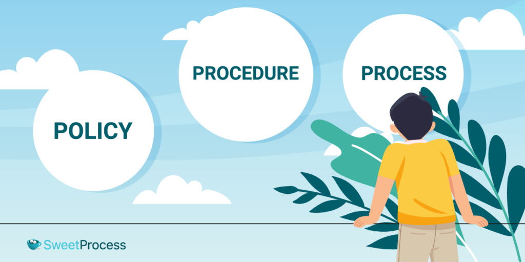 Policy vs Process vs Procedure: Key Differences (+ Examples)