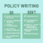 How to Write a Policy: The Only Guide You Need to Read