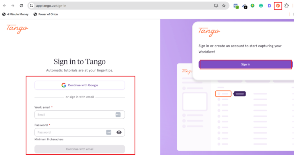 tango chrome extension vs scribe chrome extension