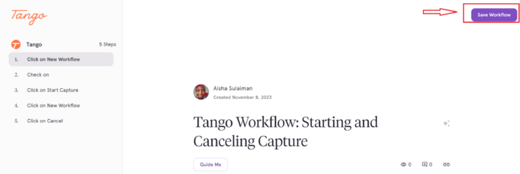 Tango Chrome extension vs SweetProcess Chrome extension 8