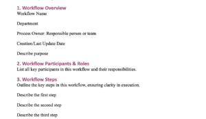 7 Free Process Documentation Templates [Word & Google Docs]